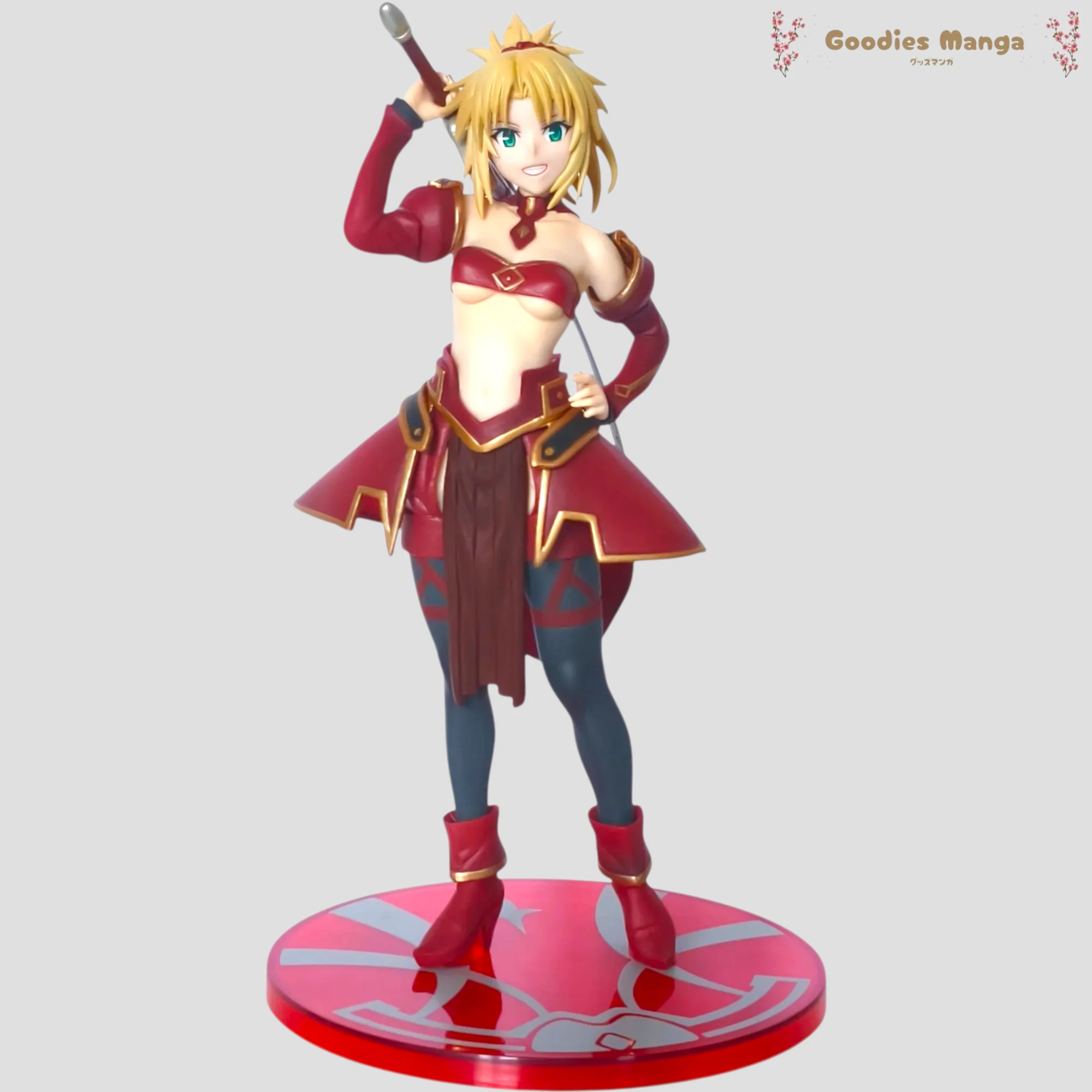 Figurine Saber of Red Ichiban Kuji Part2 A Prize FateApocrypha de face