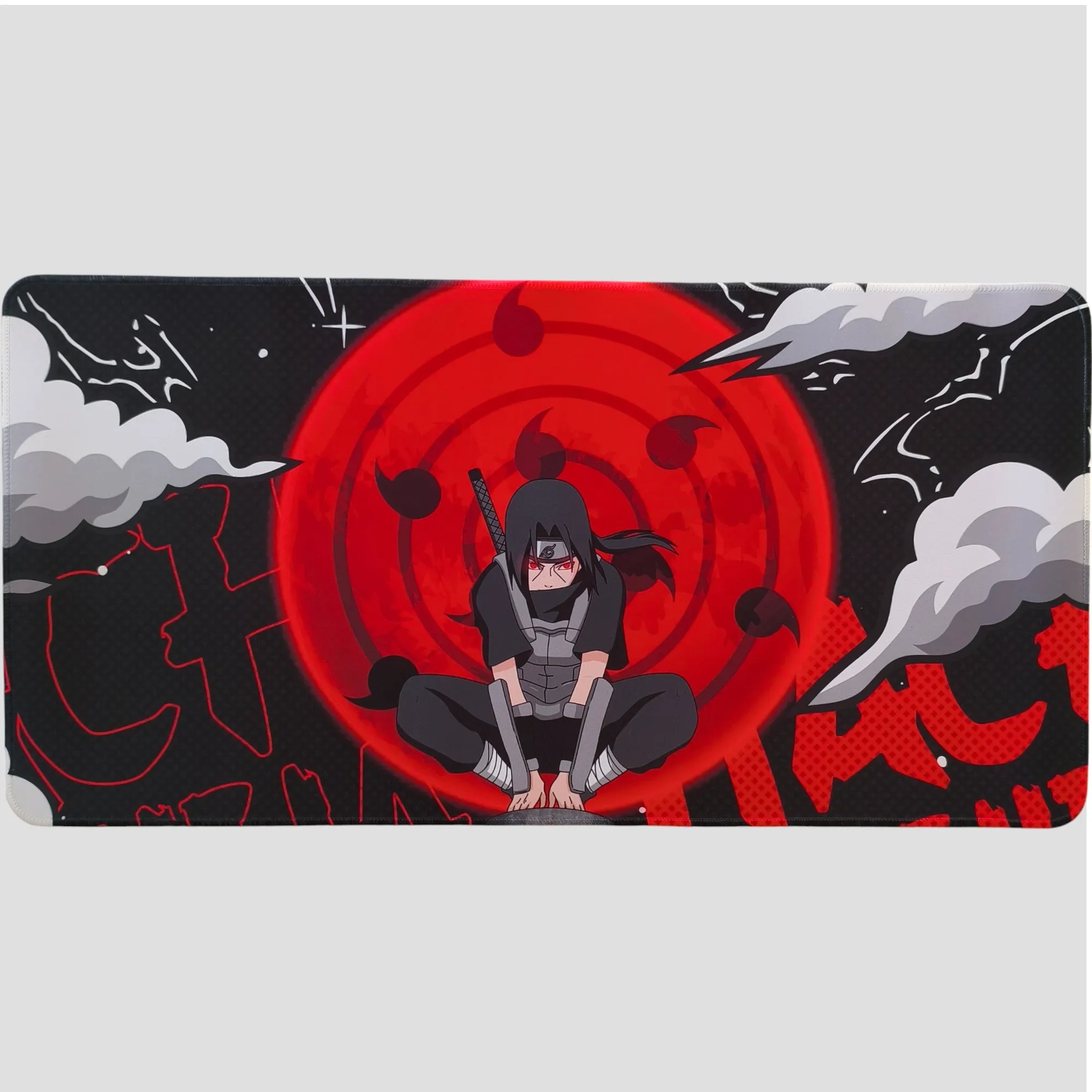 Tapis de souris Itachi Uchiha ANBU avec Sharingan - Naruto de face