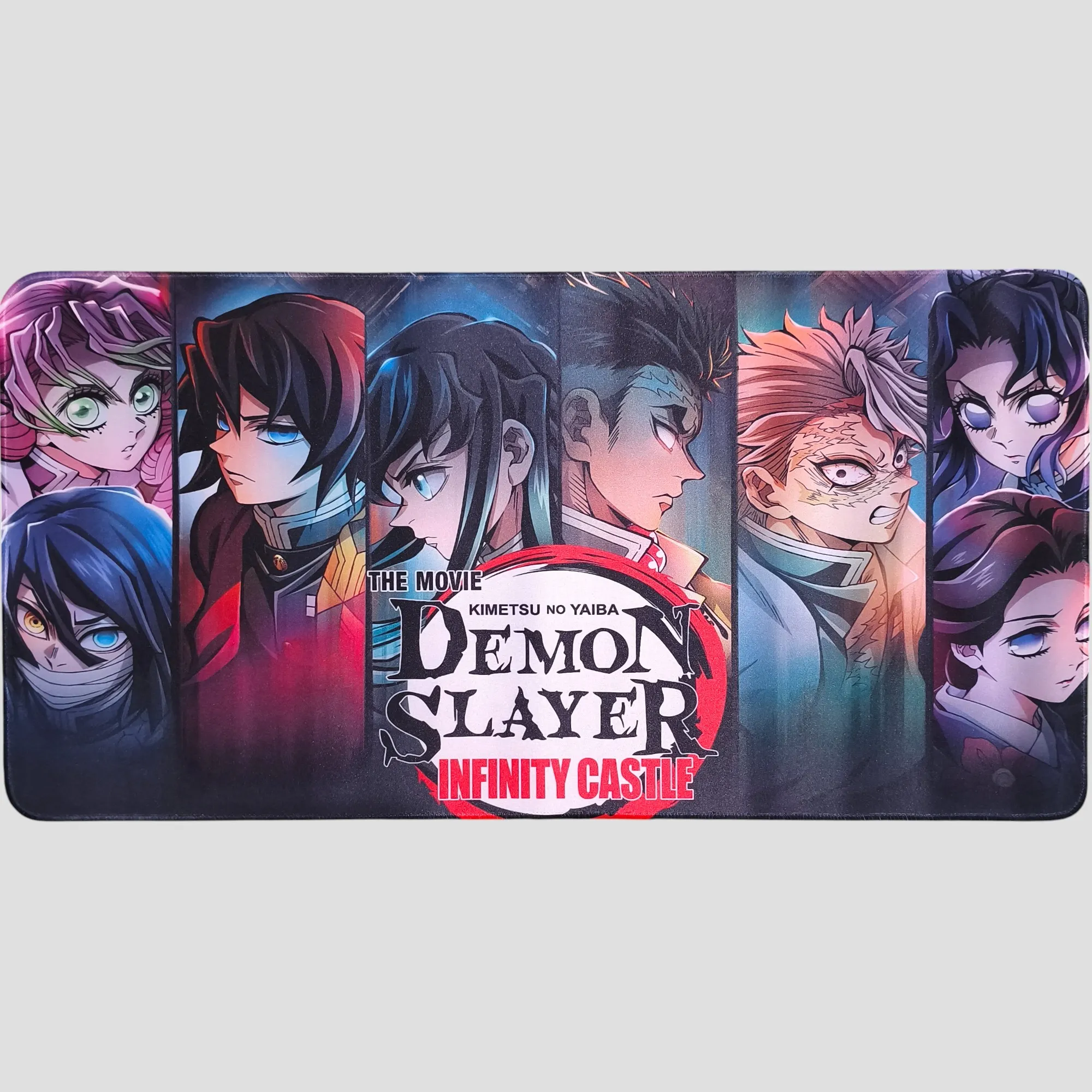 Tapis de souris Demon Slayer : Piliers de l'Infinity Castle de face