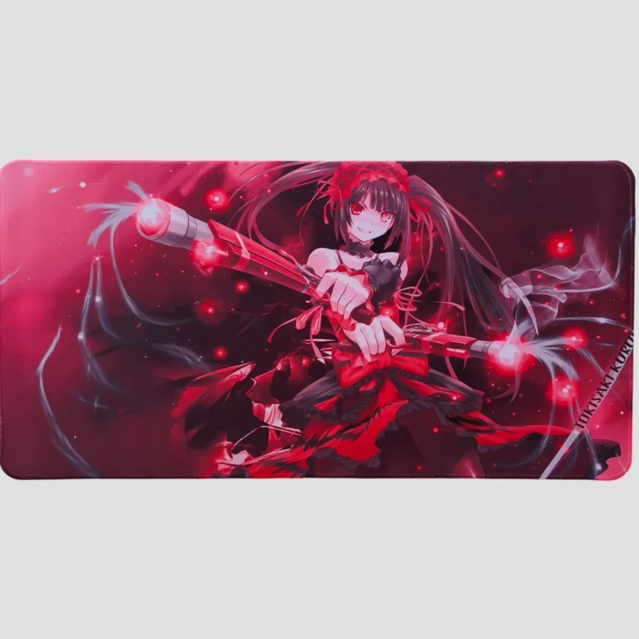 tapis de souris kurumi tokisaki en action date a live 1