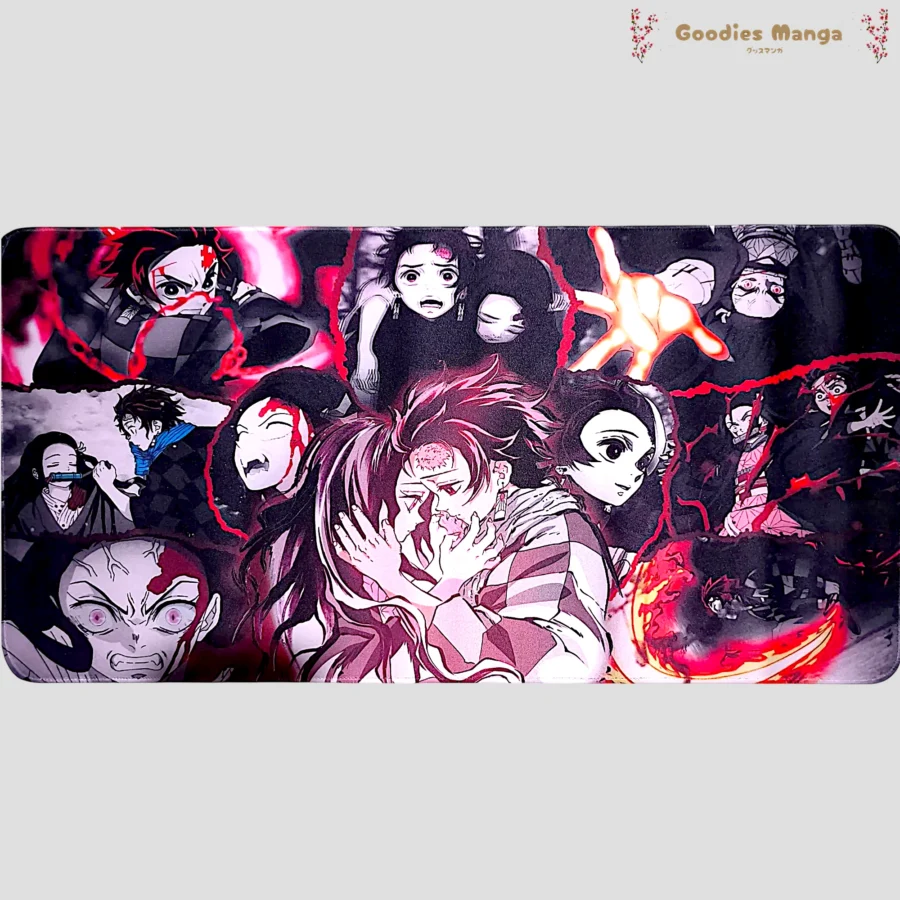 Tapis de souris – Tanjiro & Nezuko au cœur des souvenirs – Demon Slayer