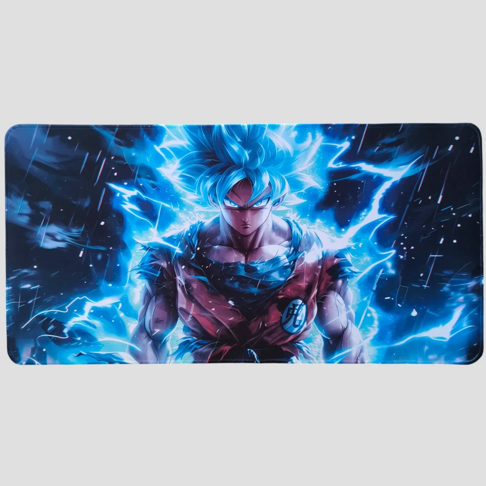 Tapis Dragon Ball – Goku Super Saiyan Blue style Maître Kame de face