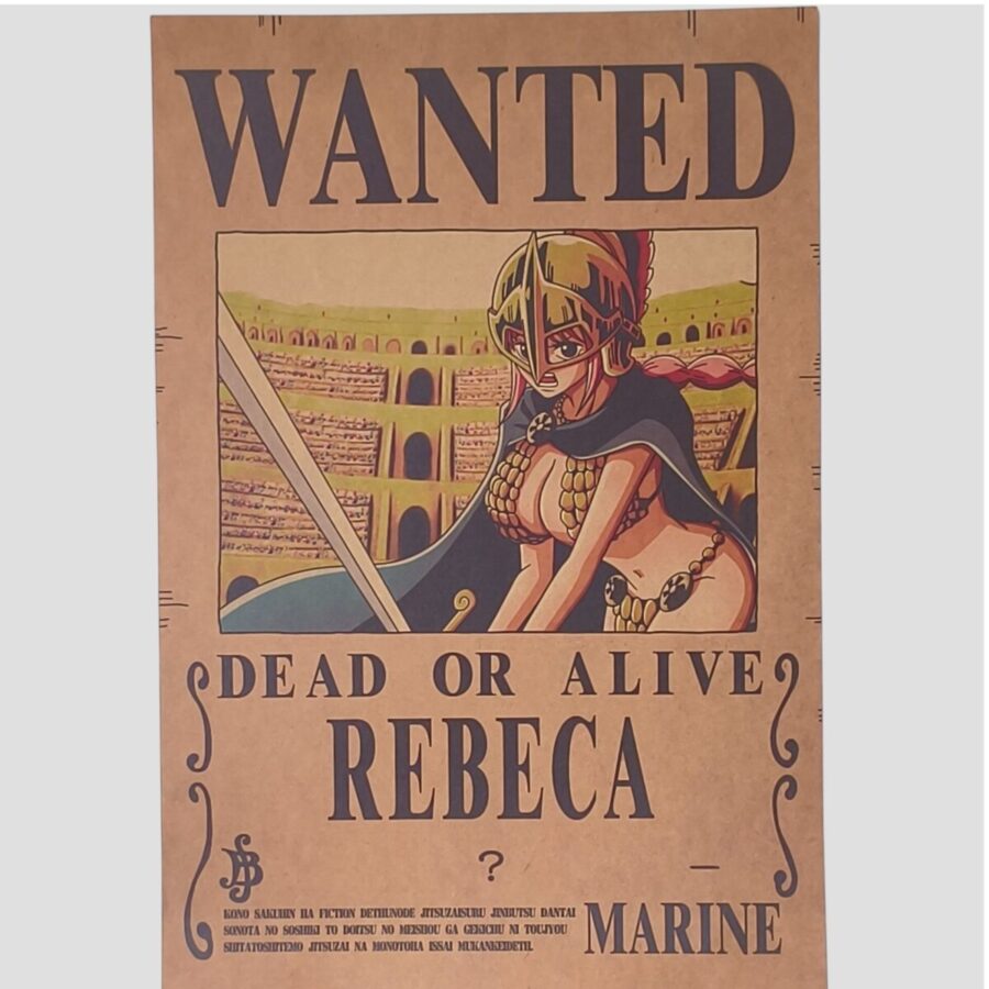 Affiche murale One Piece - Avis de recherche Rebecca