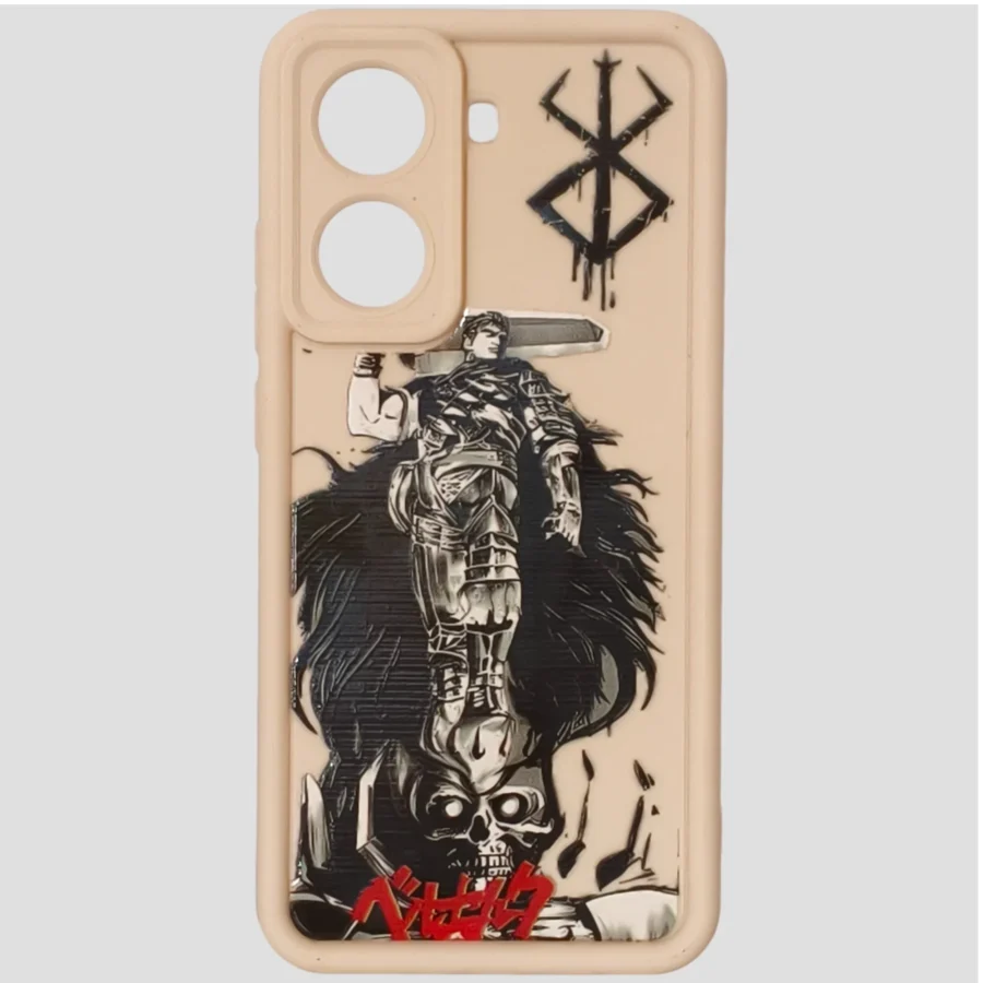 coque poco x7 pro berserk guts creme