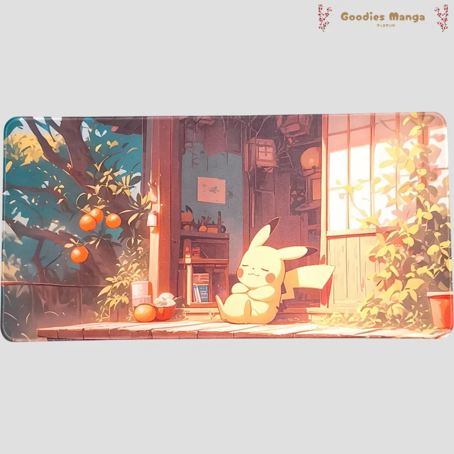 Tapis de souris Pikachu – Sieste & Ambiance Douce – Pokémon