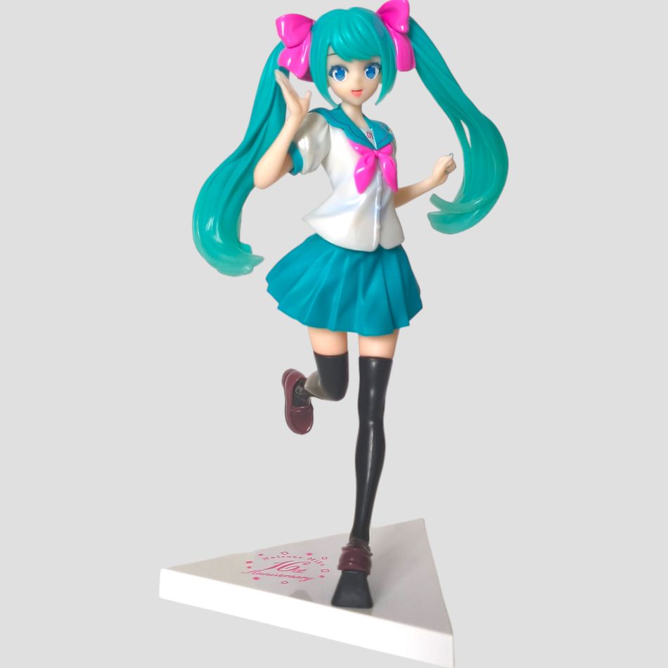 Figurine Hatsune Miku KEI Ver. SEGA - Luminasta 18 cm de face