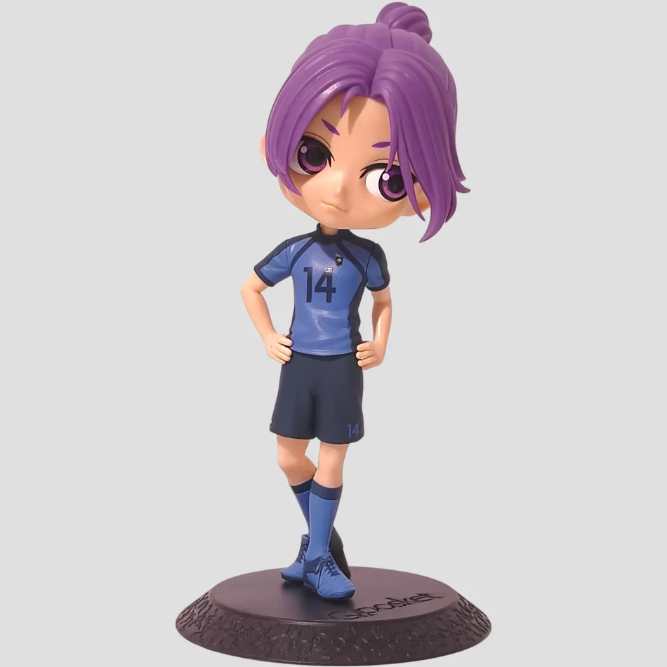 Figurine Reo Mikage Q Posket Ver. A - Blue Lock - Banpresto 14 cm de face