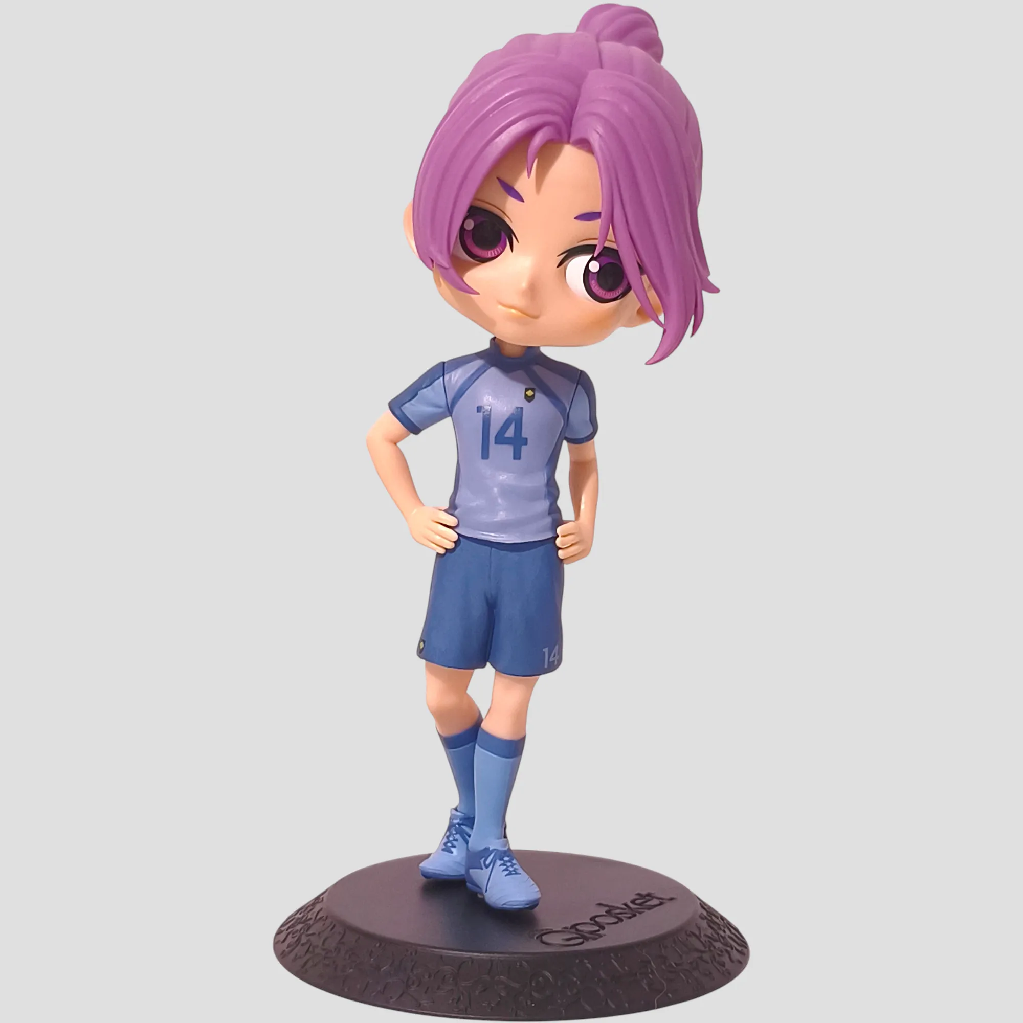 Figurine Reo Mikage - Blue Lock - Q Posket Ver. B - Banpresto de face
