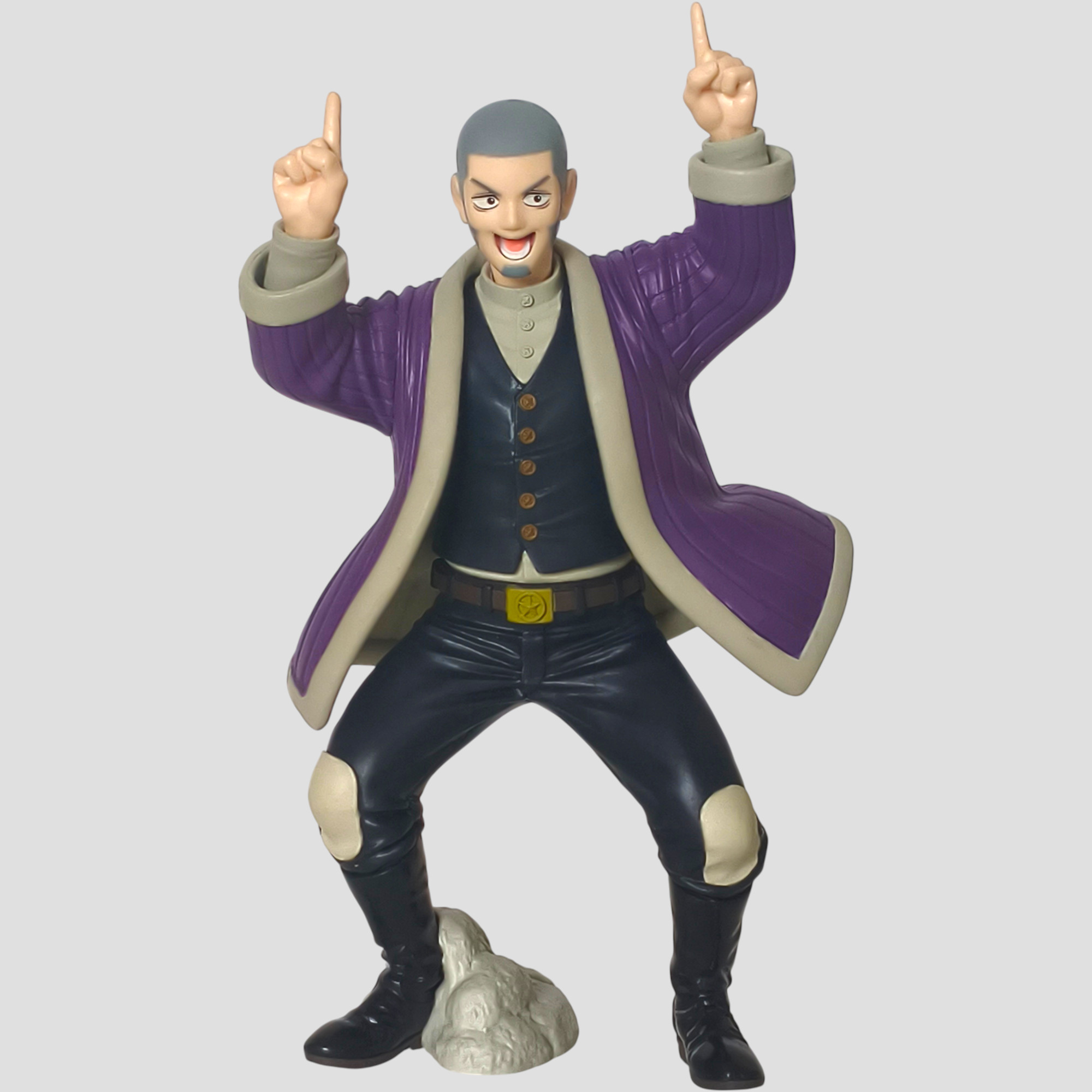 Figurine Yoshitake Shiraishi – Golden Kamuy – Banpresto 15 cm de face