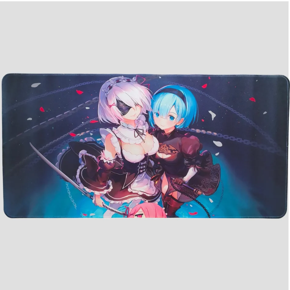 Tapis de souris Rem en 2B et 2B en soubrette – Style unique de face