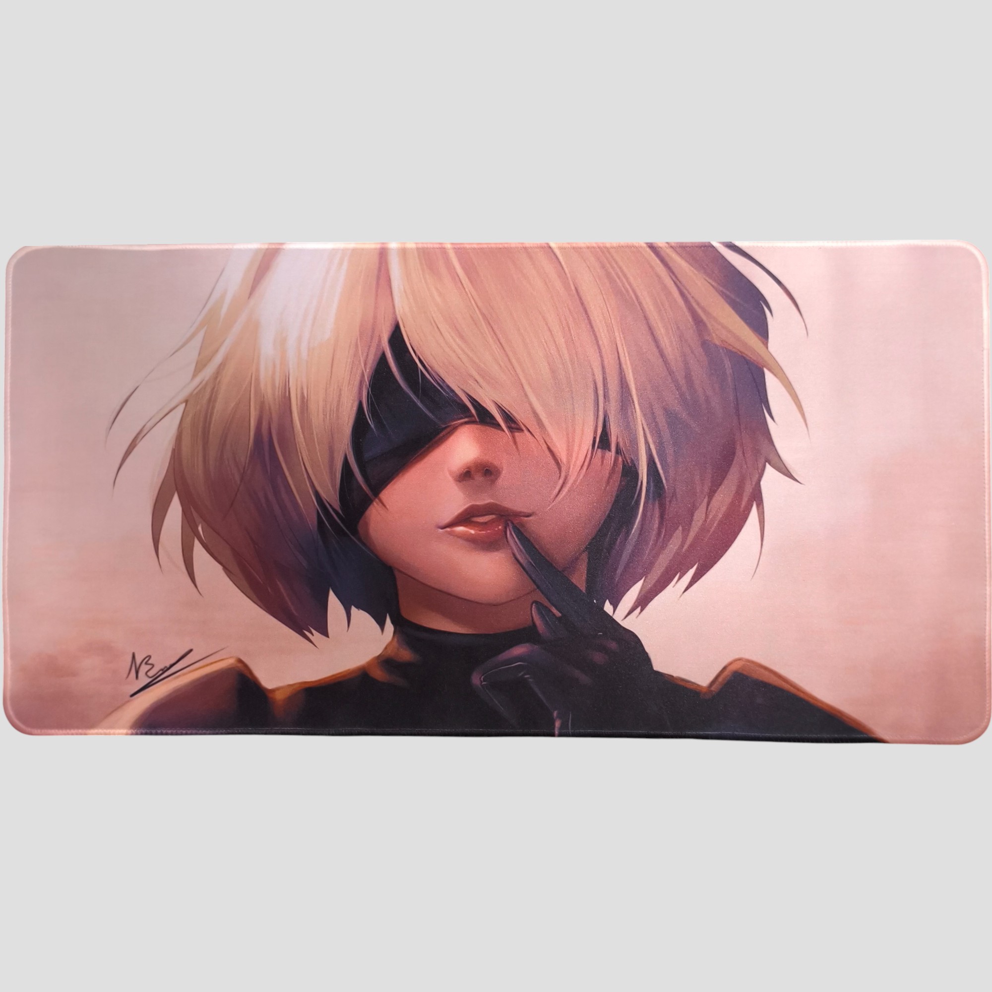 Tapis de souris XXL 2B - Mystère élégant de NieR:Automata de face