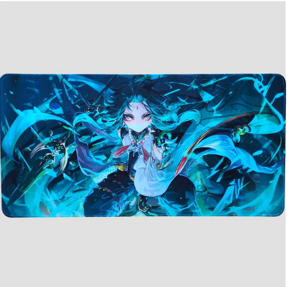 Tapis de souris Xiao – Genshin Impact - Design mystique de face