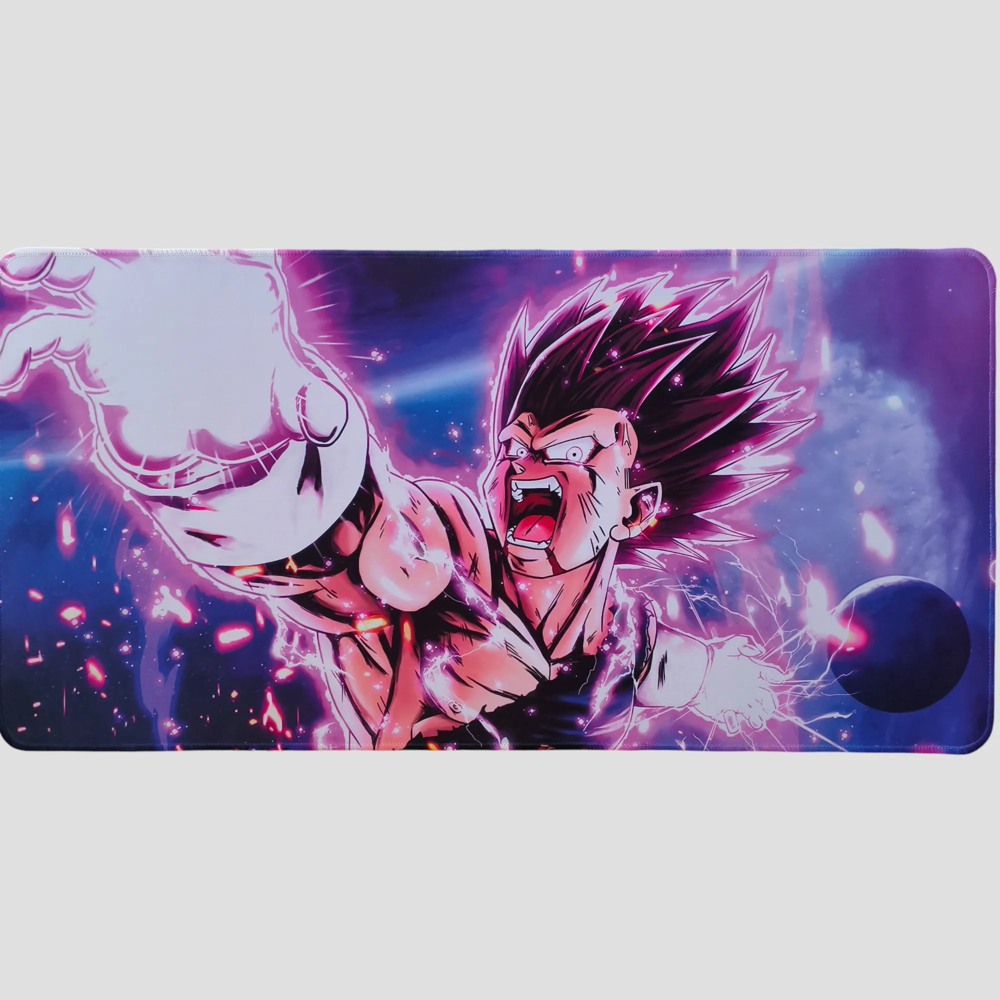 Tapis de souris XXL Vegeta Ultra Ego - Dragon Ball de face