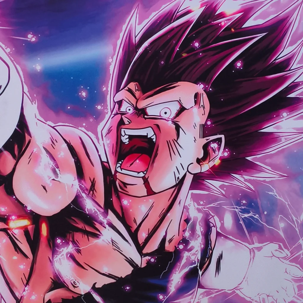 Tapis de souris – Vegeta Ultra Ego en pleine attaque – Dragon Ball (2)