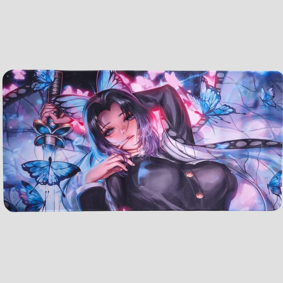 Tapis de souris Shinobu Kocho Sensuelle 60x30 cm Demon Slayer