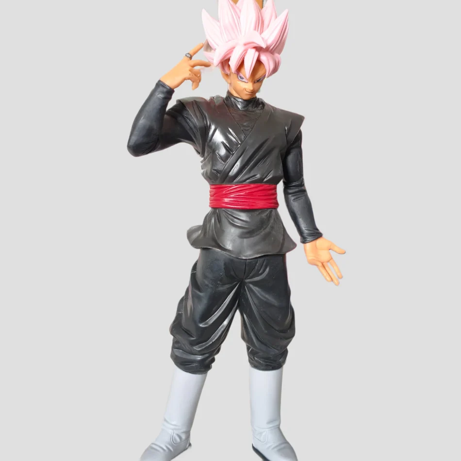 Figurine Black Goku Rose 32 cm - Dragon Ball de face