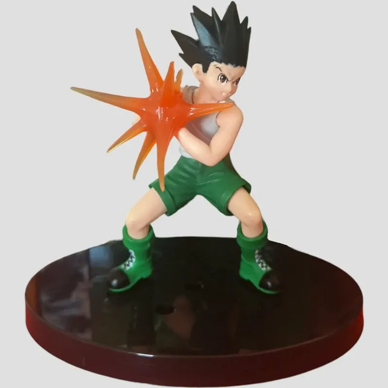 Figurine Gon Freecss Janjanken 15 cm - Hunter x Hunter de face