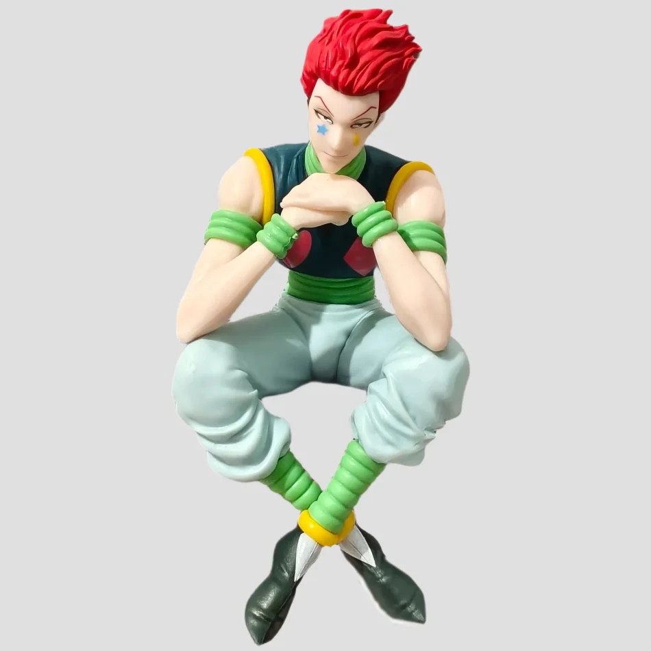 Figurine Hisoka Morrow assis 13 cm - Hunter x Hunter de face