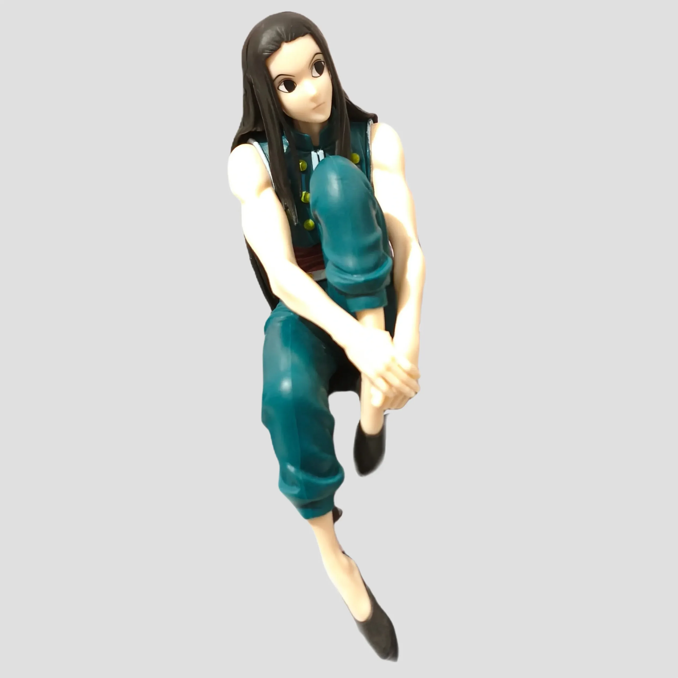 Figurine Irumi Zoldik assis - Hunter x Hunter 13 cm de face