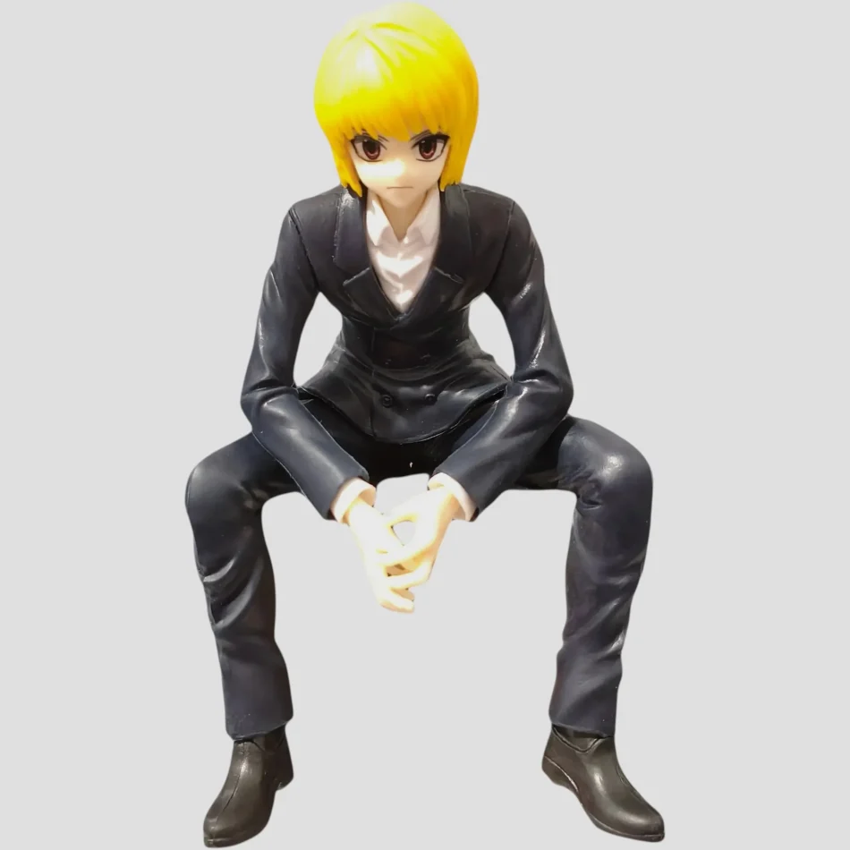 Figurine Kurapika assis 13 cm - Hunter x Hunter de face