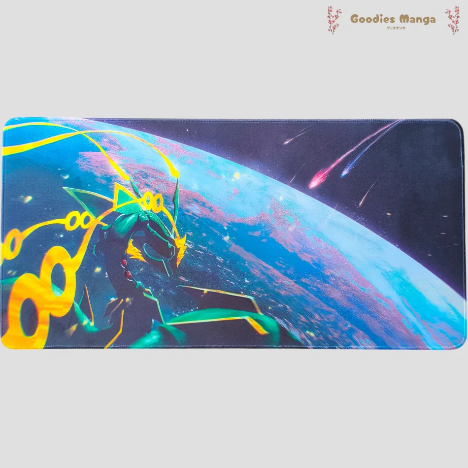 Tapis de souris Rayquaza – Observation Cosmique – Pokémon de face