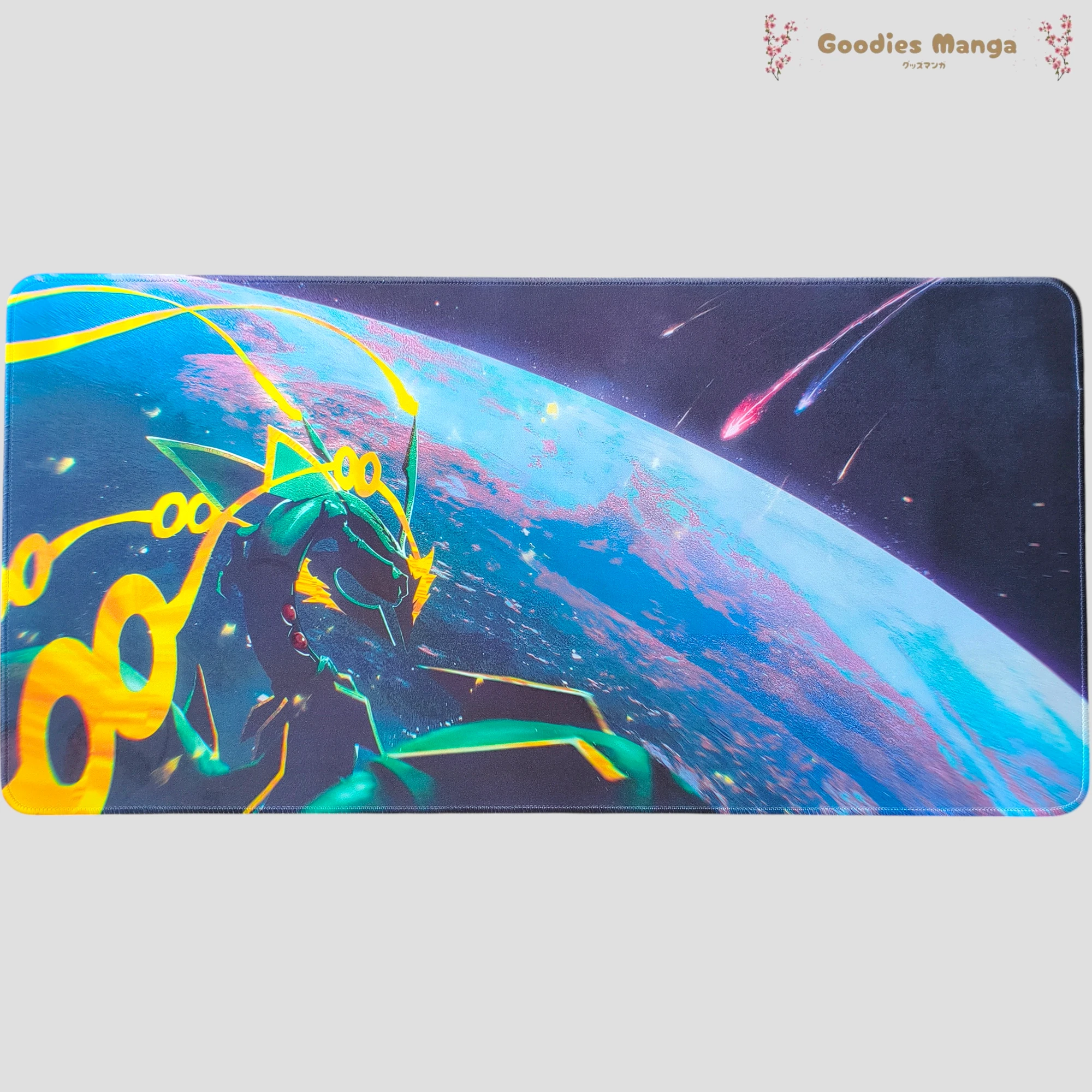 Tapis de souris Rayquaza – Observation Cosmique – Pokémon de face