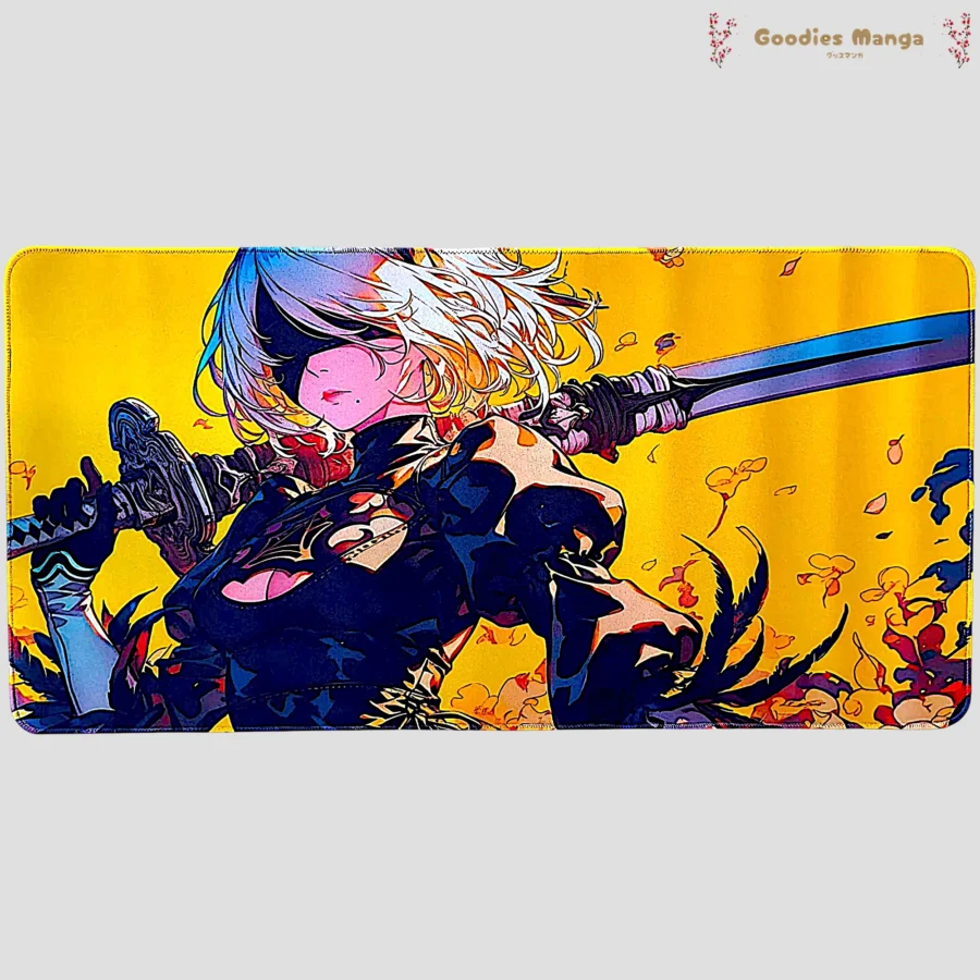tapis de souris 2b sabre sabre fond jaune