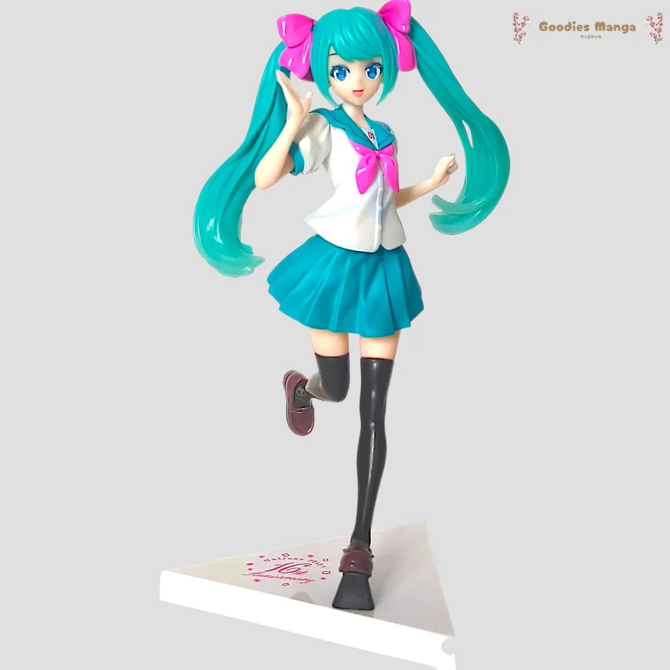 Figurine Hatsune Miku KEI Ver. SEGA - Luminasta 18 cm de face