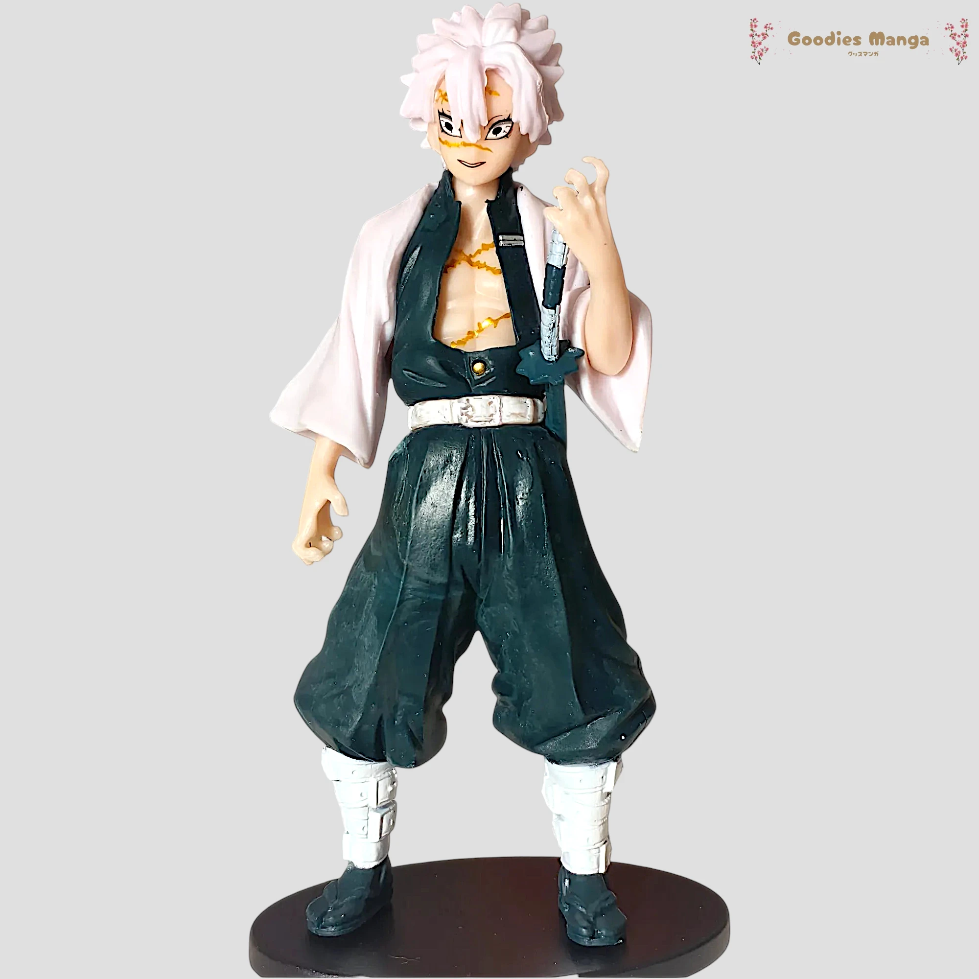 Figurine Sanemi Shinazugawa – Demon Slayer de face