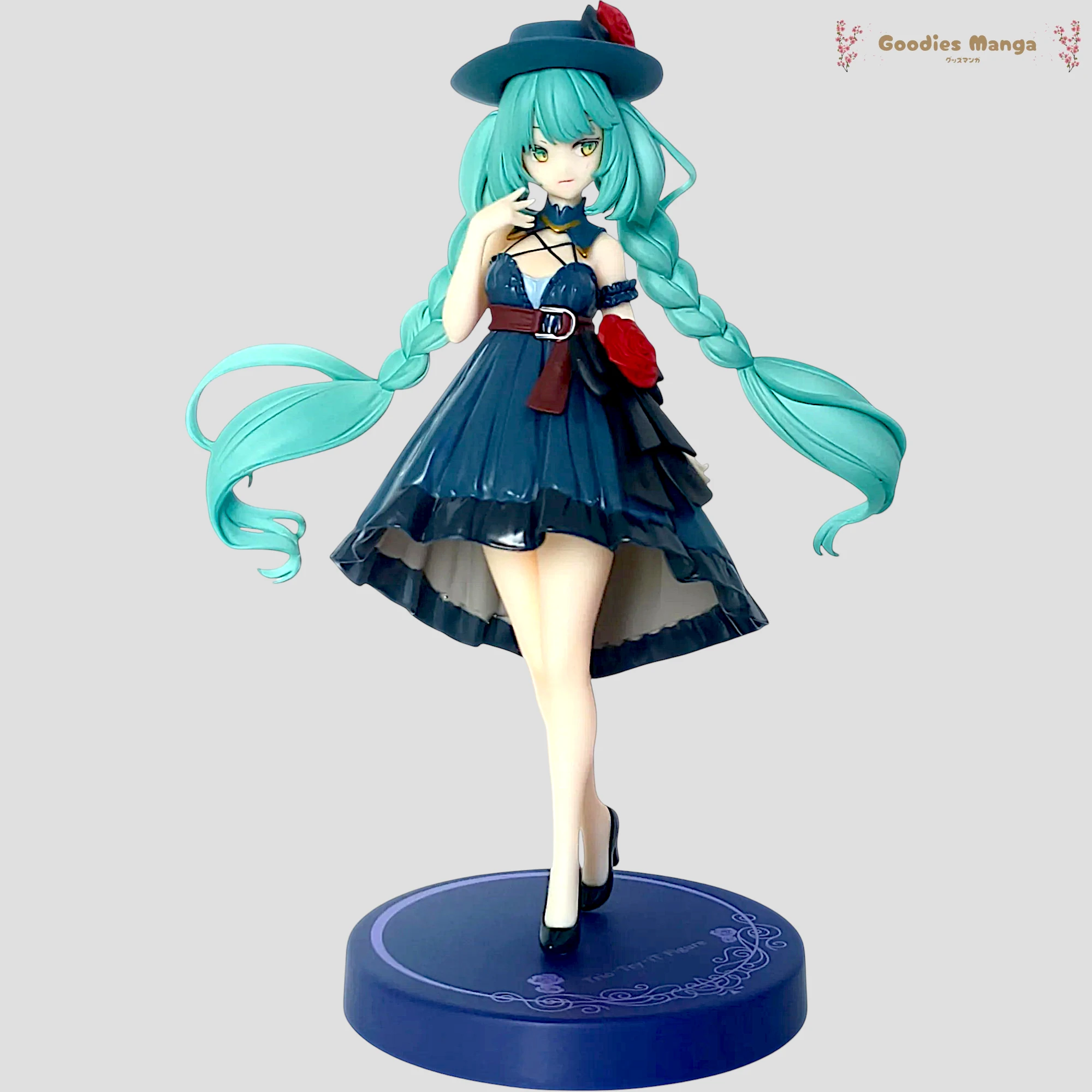 Figurine Hatsune Miku – Outing Dress Ver. – Trio‑Try‑iT de face
