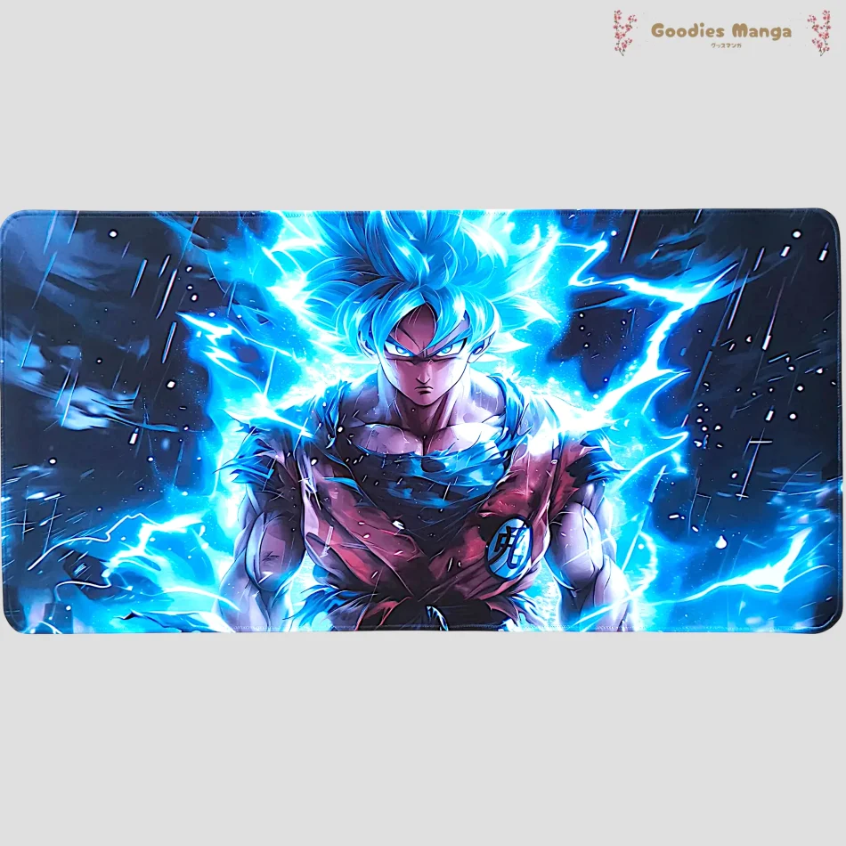 Tapis Dragon Ball – Goku Super Saiyan Blue style Maître Kame