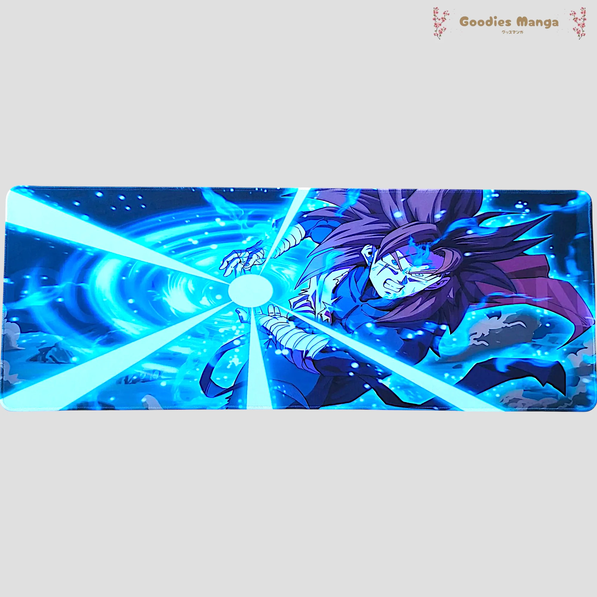 Tapis de souris Gogeta Super Saiyan 4 – Big Bang Kamehameha x100 – Dragon Ball