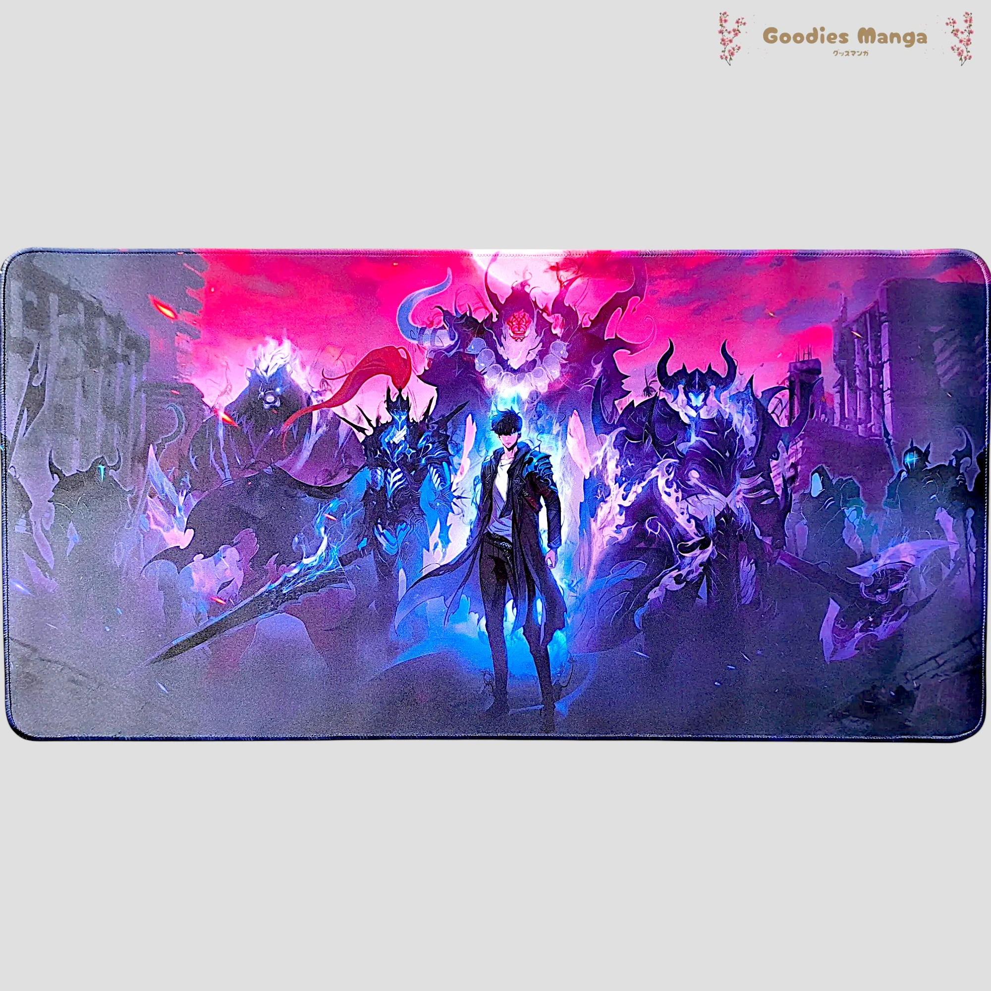 Tapis de souris Sung Jin Woo avec ses ombres – Solo Leveling (1)