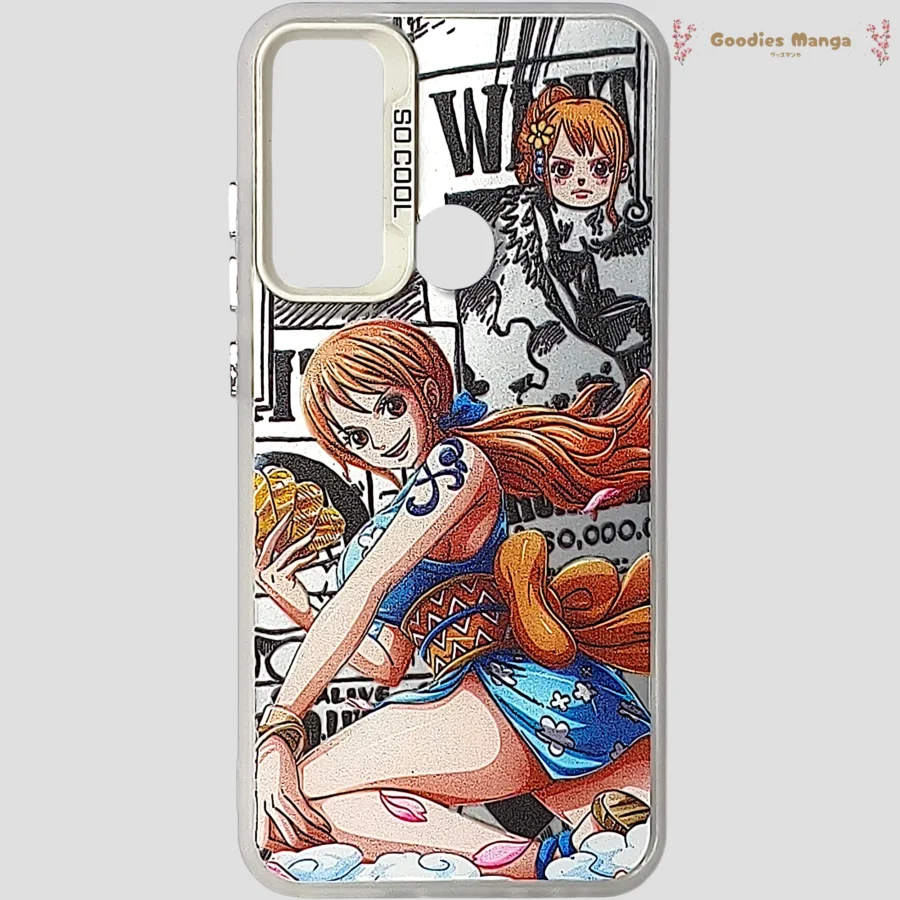 Coque Nami Kimono Bleu Redmi Note 11 silicone One Piece