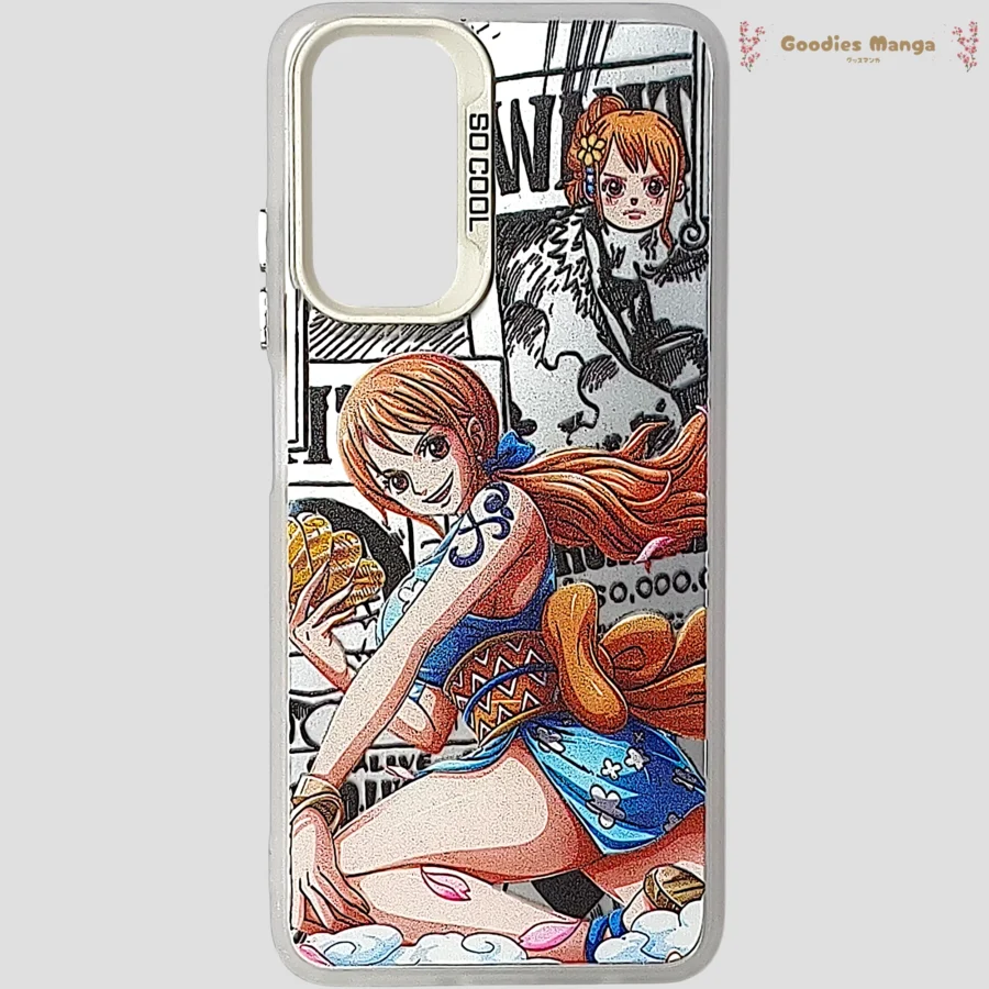 Coque Nami Kimono Bleu Redmi Note 8 silicone One Piece