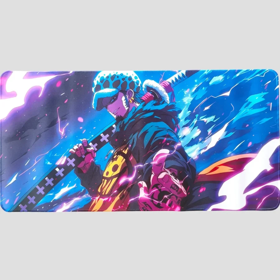 Tapis de souris Trafalgar Law sabre One Piece