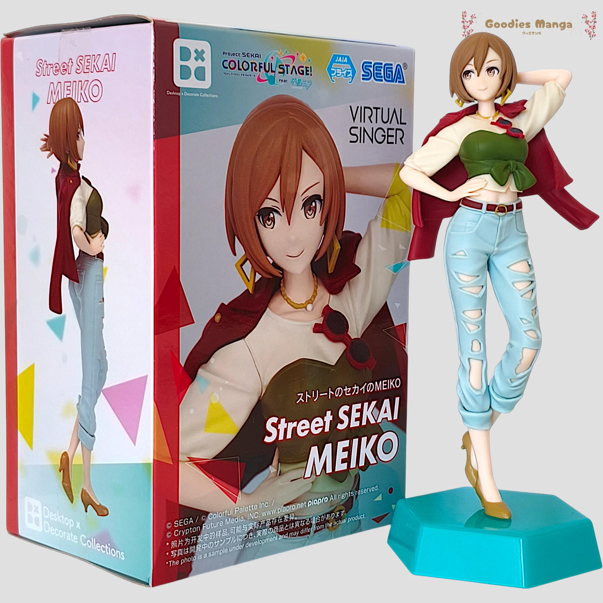 Figurine SEGA Desktop x Decorate – Meiko Street Sekai – Hatsune Miku Colorful Stage! (6)