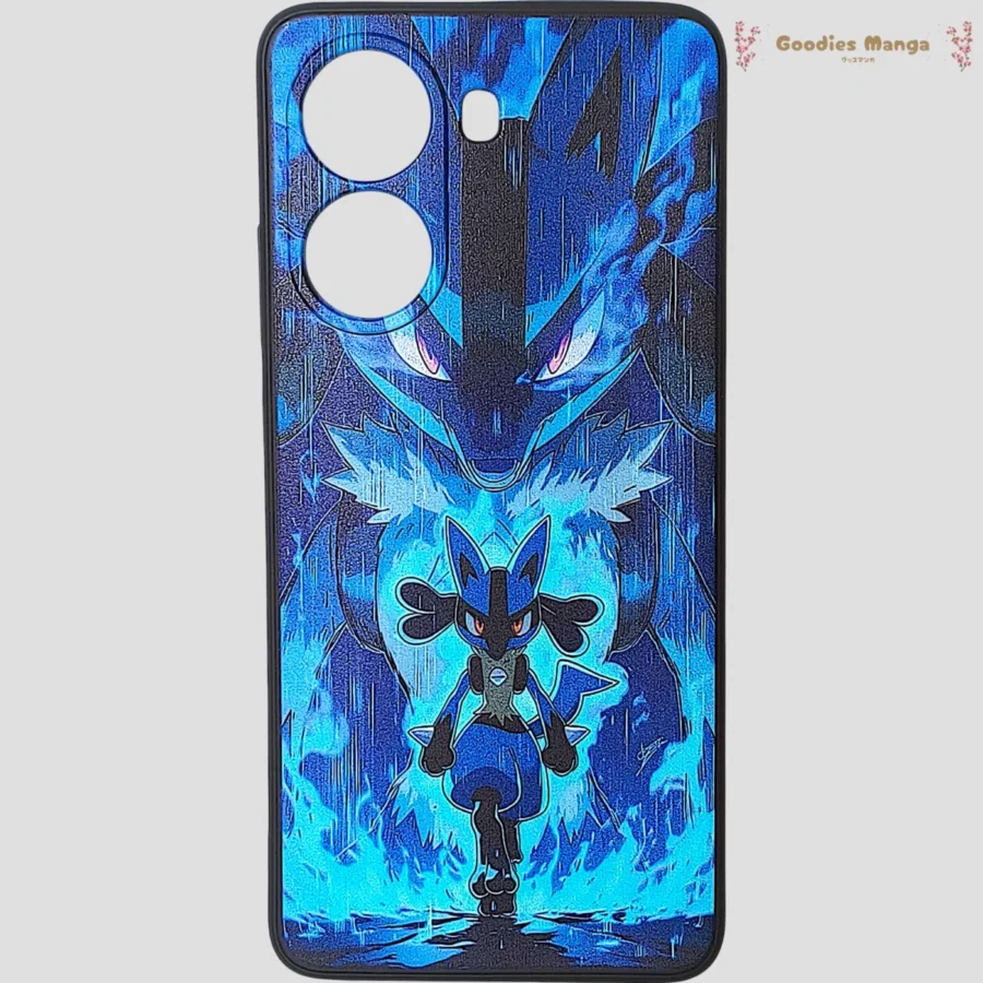 Coque Poco X7 Pro Lucario Aura silicone souple Pokemon