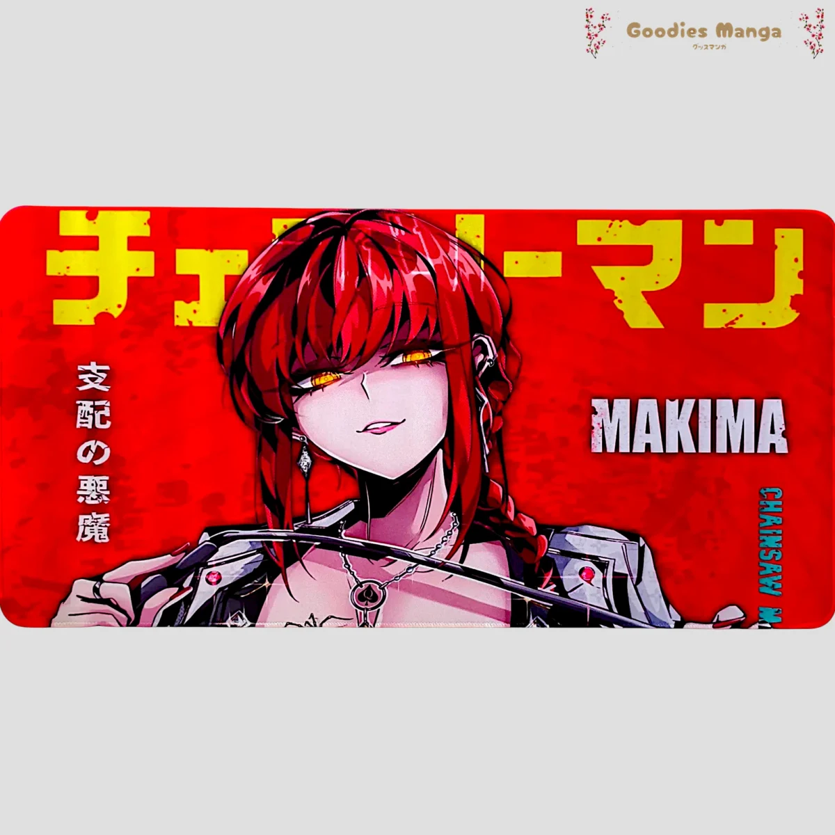Tapis de souris Makima style Cyberpunk Chainsaw Man 60x30